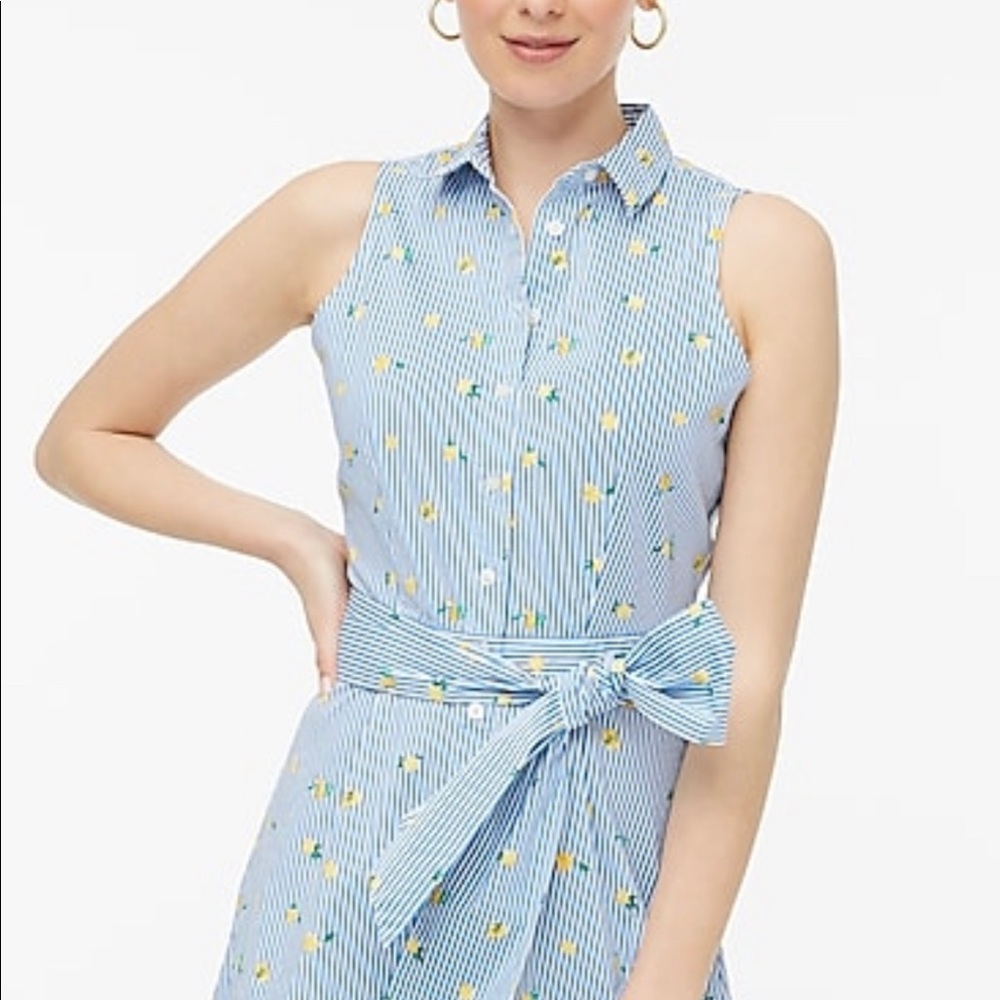 Lemon print dress from J.Crew